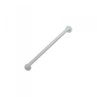 Agarradera acero blanco 40 cm
