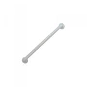 Agarradera acero blanco 40 cm